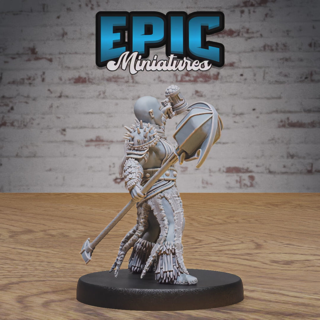 Bald Dwarf #4875-#4877 by Epic Miniatures | D&D Tabletop Miniatures