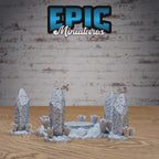 Epic Miniatures Magical Forest Buildings - Fantasy D&D Tabletop Terrain Set