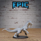 Guard Drake Silver Miniature #4869-#4871 | Epic Miniatures | D&D Tabletop RPG