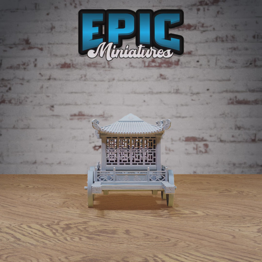 Noble Carriage | Legends of the East Collection | Epic Miniatures | D&D Tabletop Accessory
