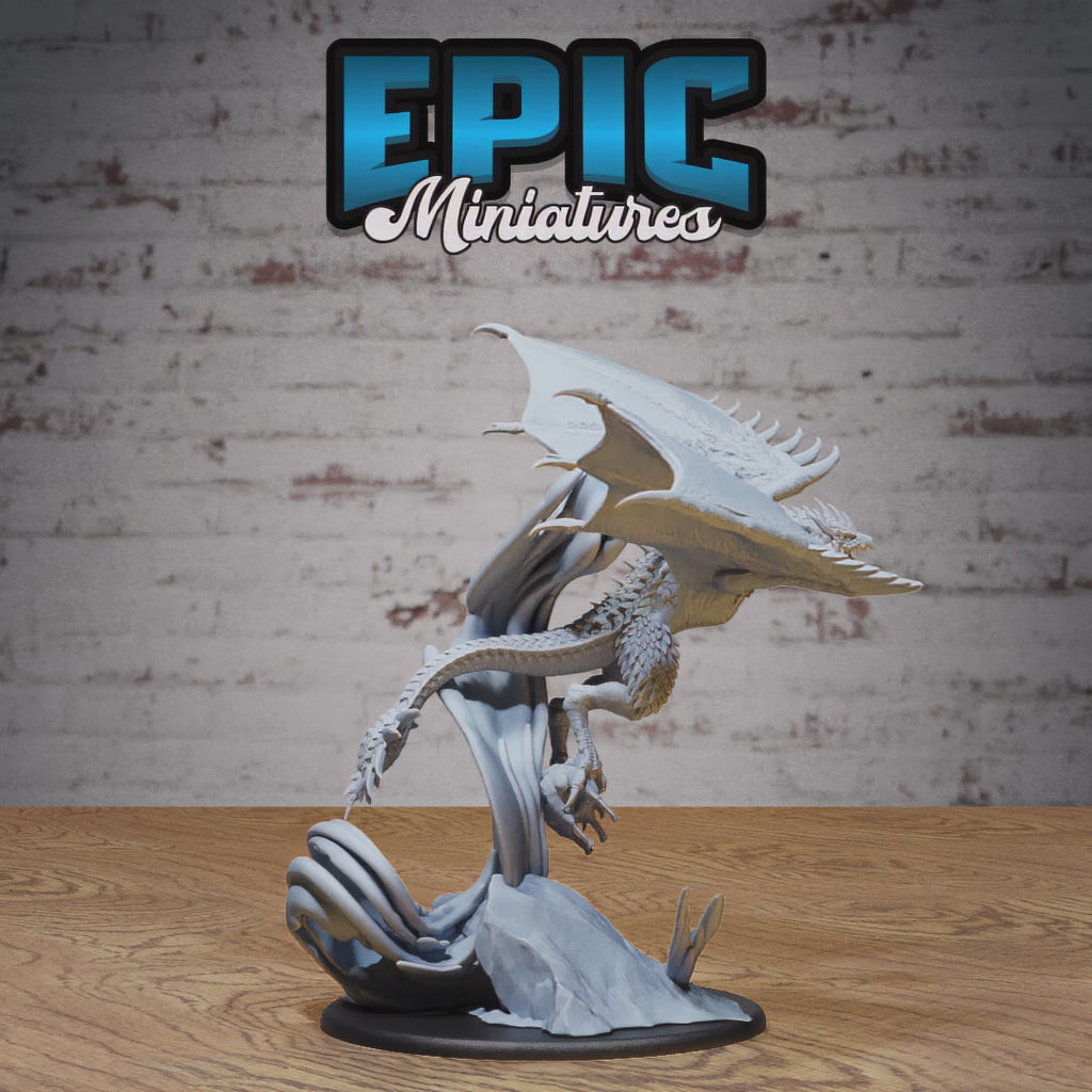 Demise Wyvern #4884-#4886 by Epic Miniatures | D&D Tabletop Miniatures