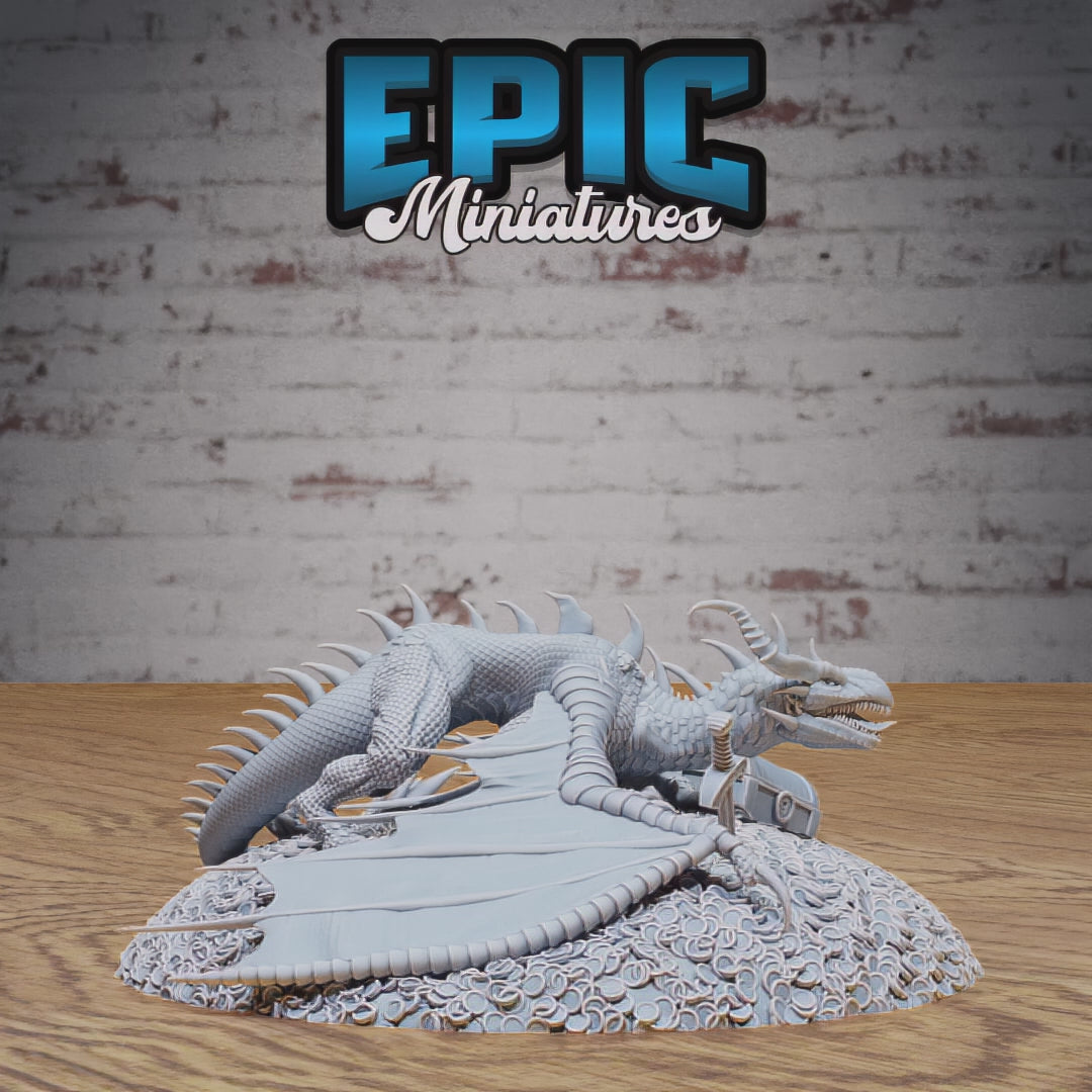 Classic Dragon #4878-#4880 by Epic Miniatures| D&D Tabletop Miniatures
