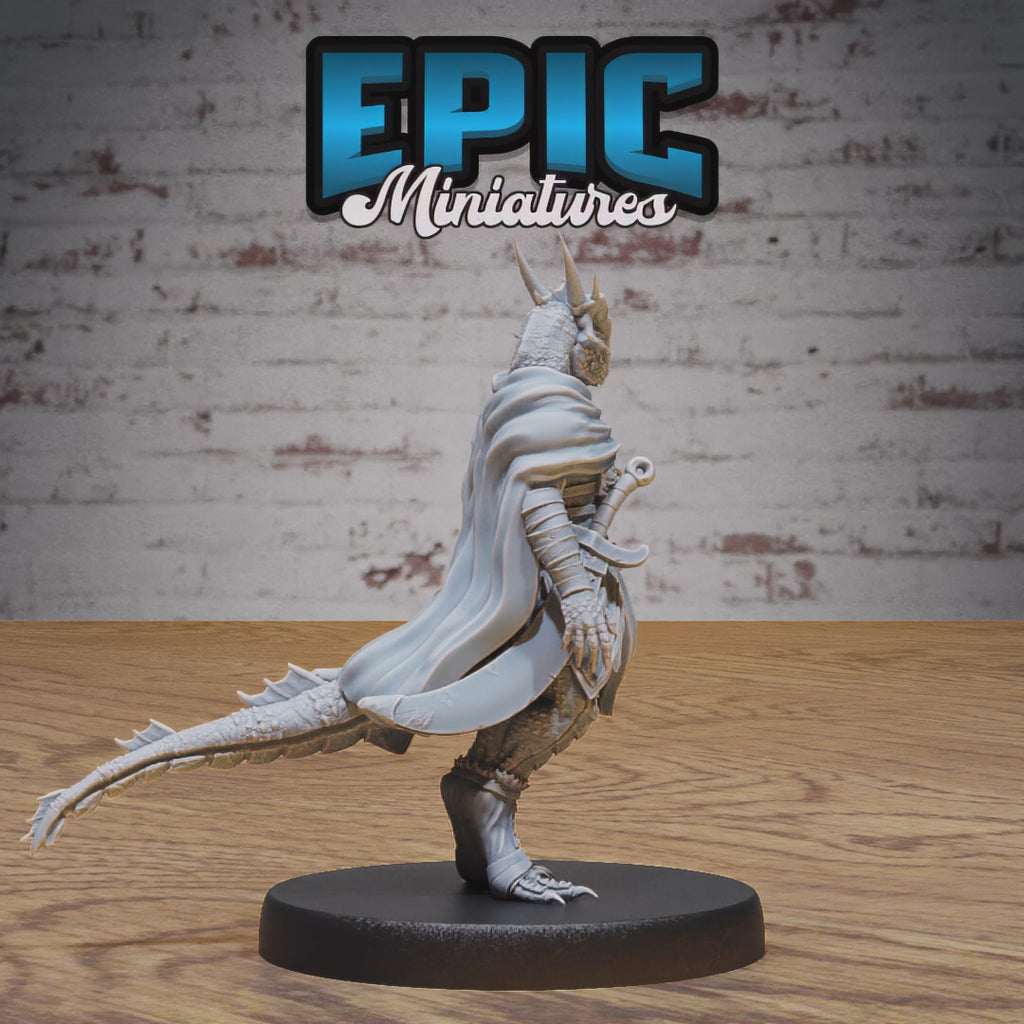 Half-Dragon Adventurer #4887-#4889 by Epic Miniatures | D&D Tabletop Miniatures