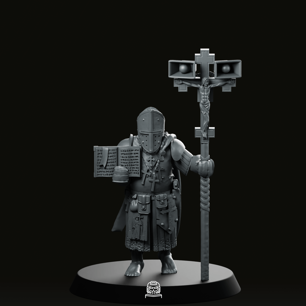 Trench Soldier Fanatic War Priest TrenchSoldier Miniature