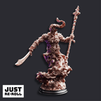 Rabasa Djinni in a Bottle - 3D Printed Monster Miniature