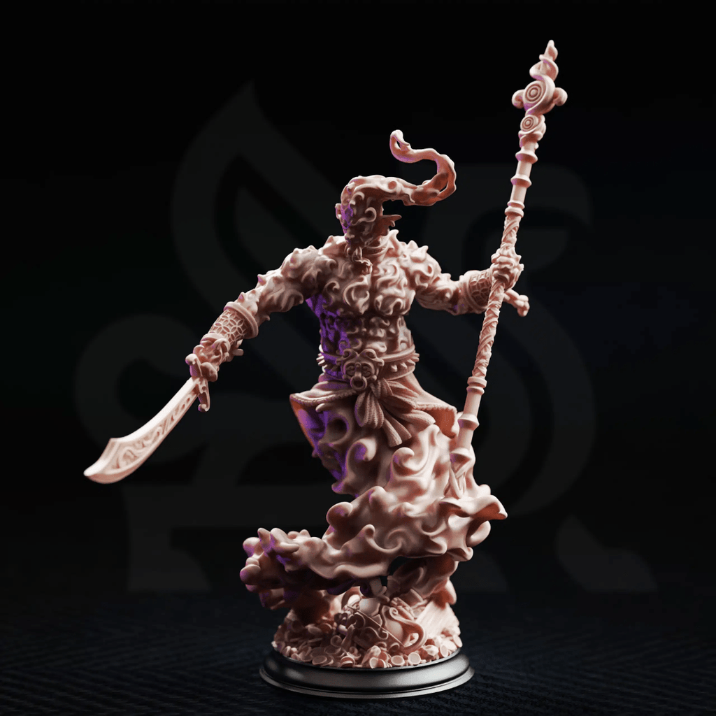 Rabasa Djinni in a Bottle - 3D Printed Monster Miniature