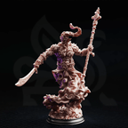 Rabasa Djinni in a Bottle - 3D Printed Monster Miniature