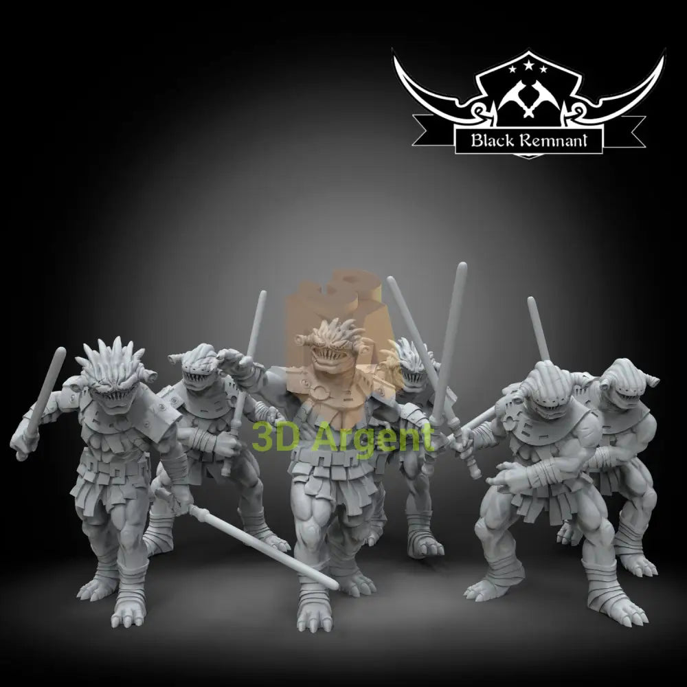 Rakata flesh raiders | Star Wars Legion Scale | 3D Printed Resin Miniature | Black Remnant Miniatures | 12K High Detail