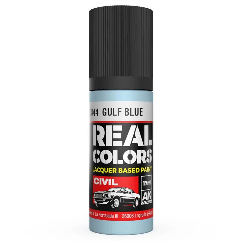 AK Interactive Real Colors - GULF Blue 17ml.