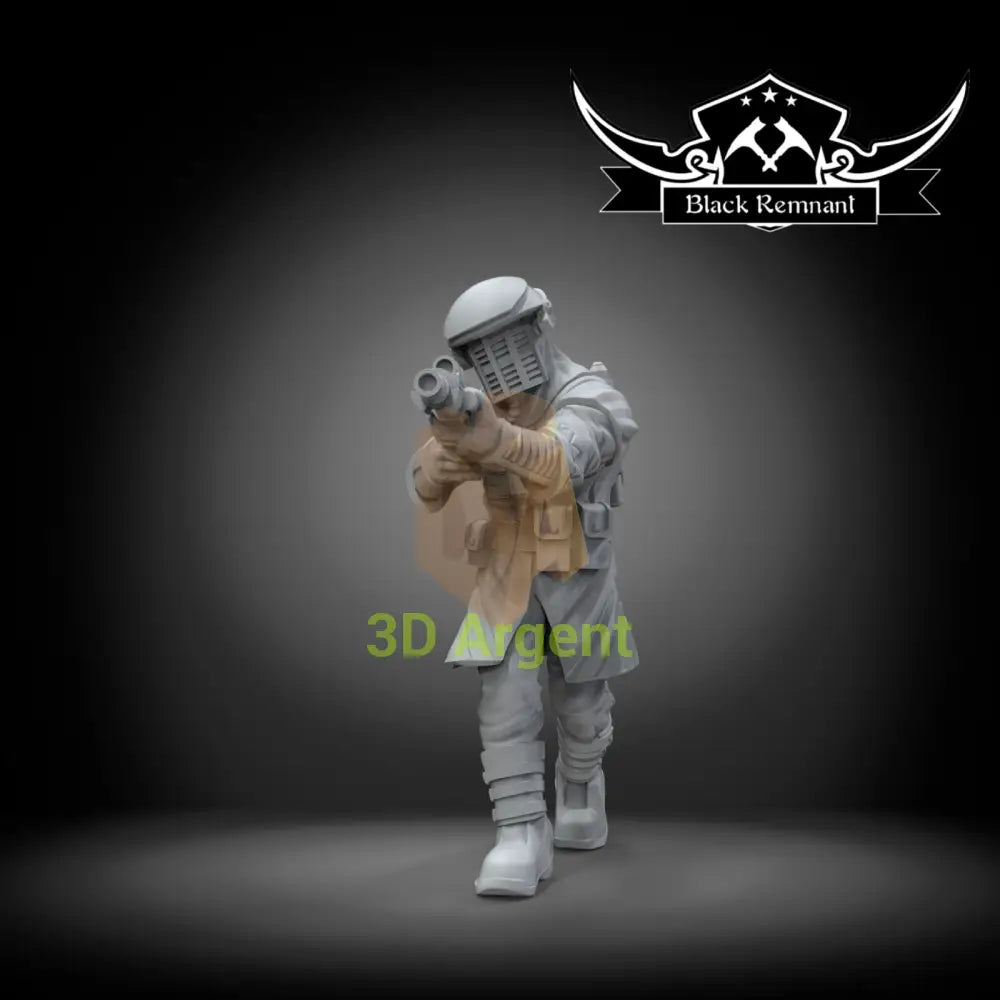 Rebel Partisans 10 Versions Star Wars Legion 3D Printed Resin Miniatures