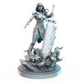 Fire Limbo Queen | Heroes | Sci-Fi Miniature | C27 Studio