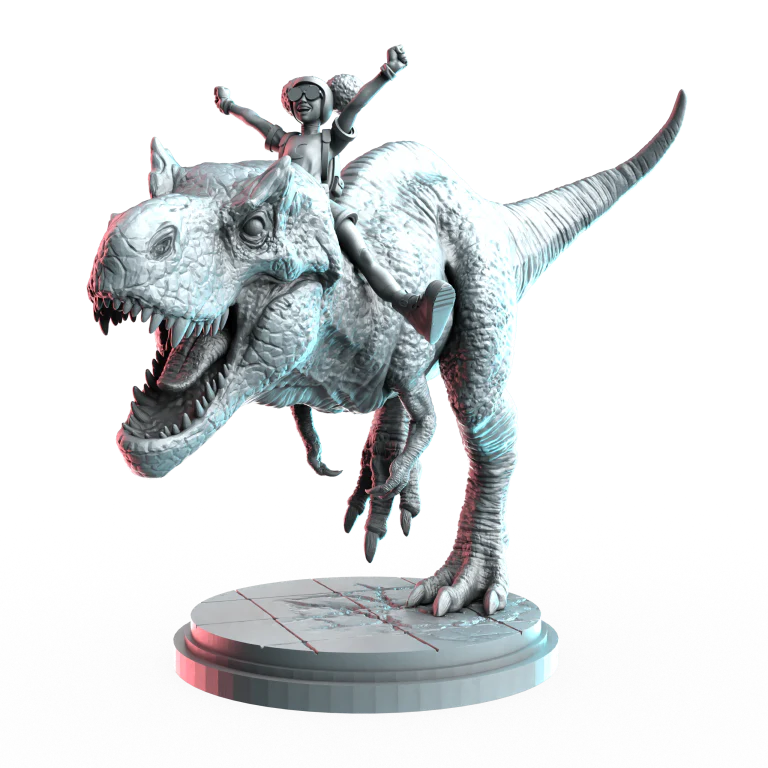 Specs & The Rex | Heroes | Sci-Fi Miniature | C27 Studio