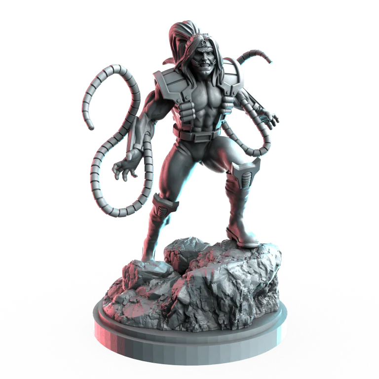 Carbonated Octopus | Heroes | Sci-Fi Miniature | C27 Studio