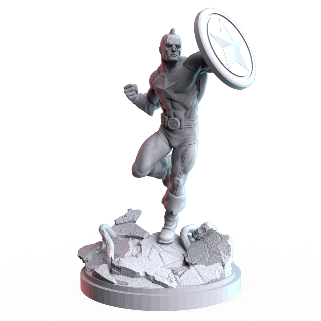 Winter Guard | Super Hero Sci-Fi Miniature | C27 Studio