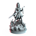 Vibranium Princess | Heroes | Sci-Fi Miniature | C27 Studio