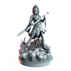 Vibranium Princess | Heroes | Sci-Fi Miniature | C27 Studio
