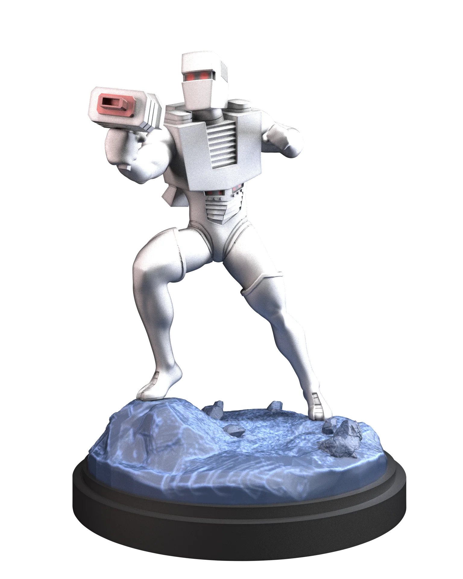 Chrome Alone | Heroes | Sci-Fi Miniature | C27 Studio