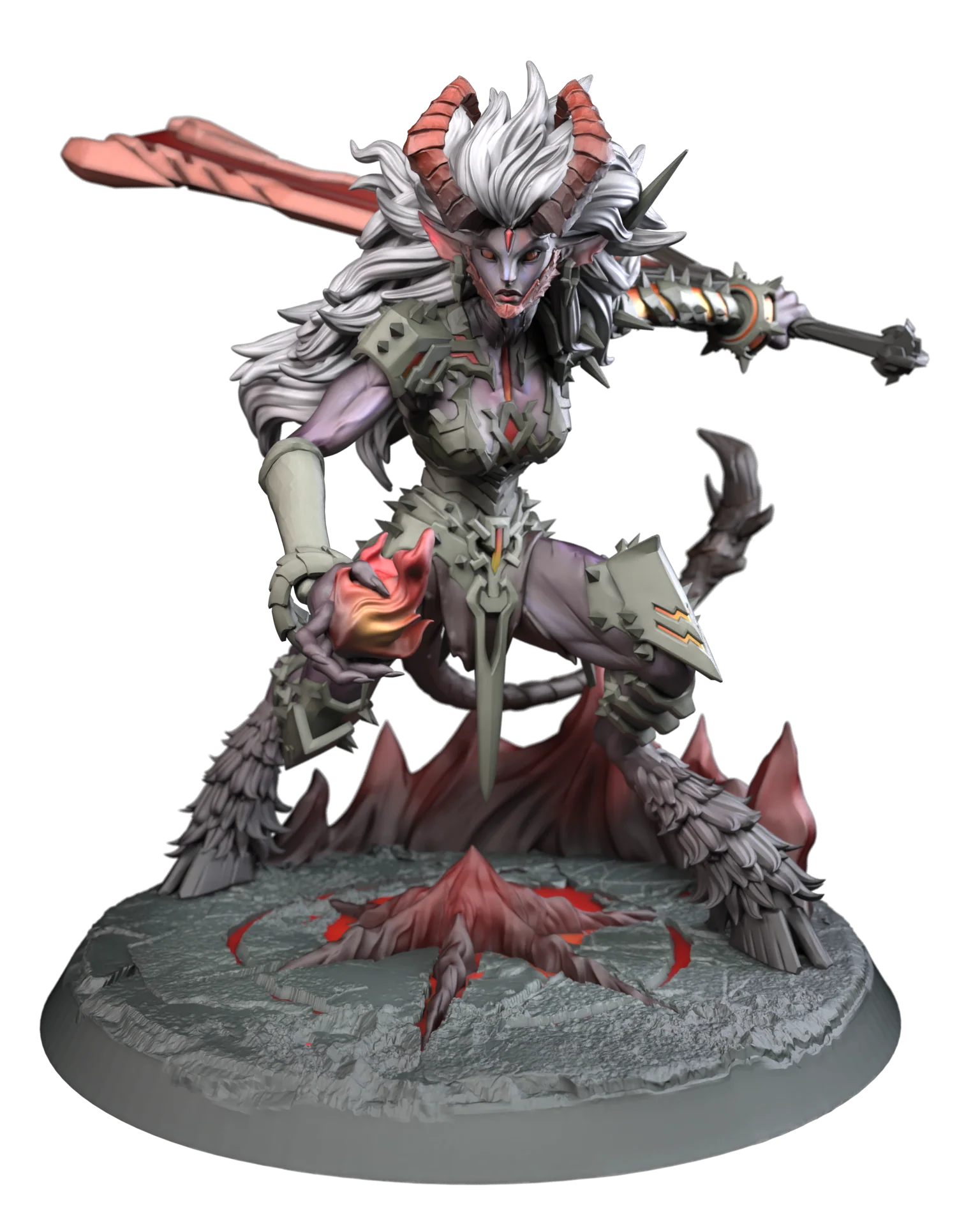 Limbo Warden Demon Form | Heroes | Sci-Fi Miniature | C27 Studio