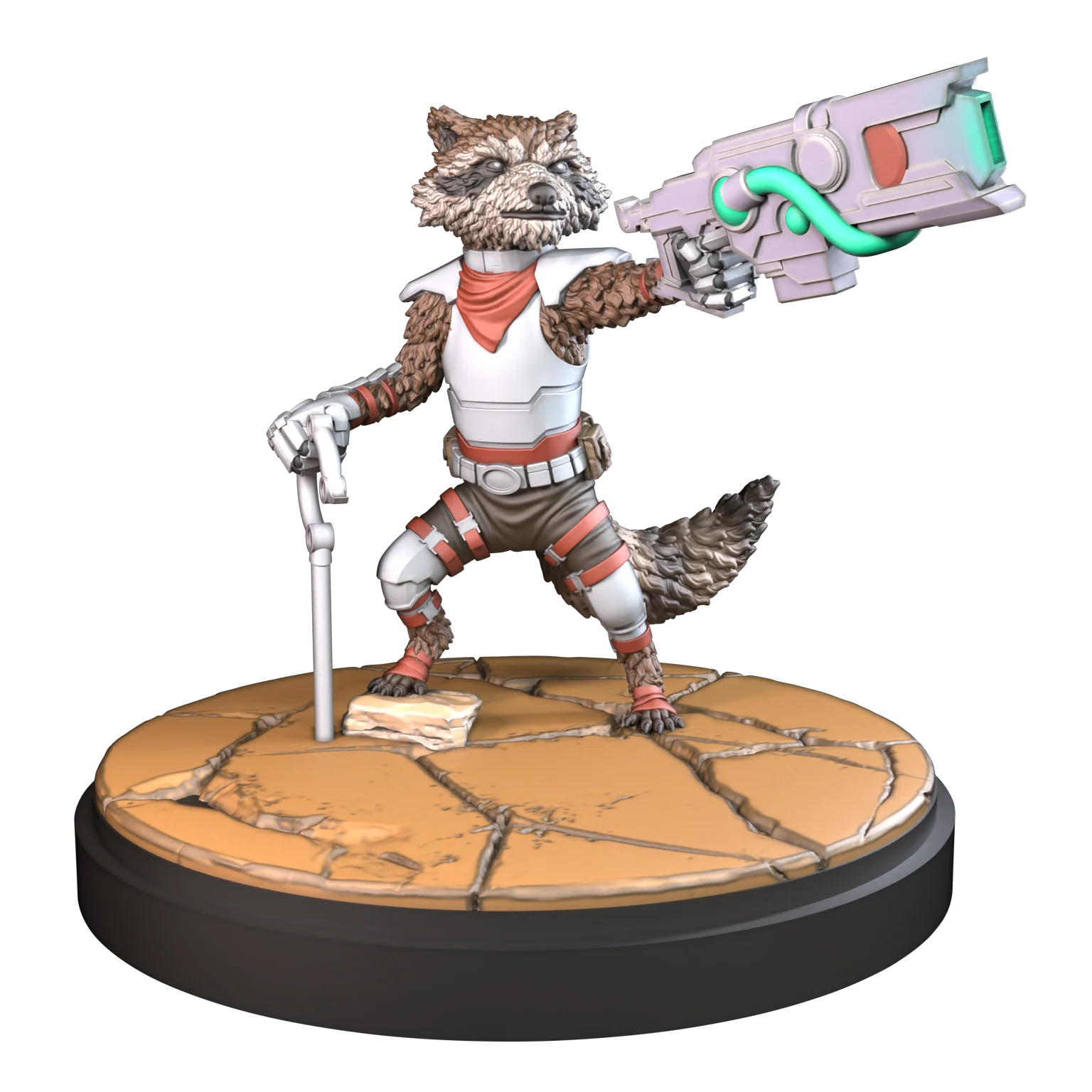 Scrap Grandpa | Heroes | Sci-Fi Miniature | C27 Studio
