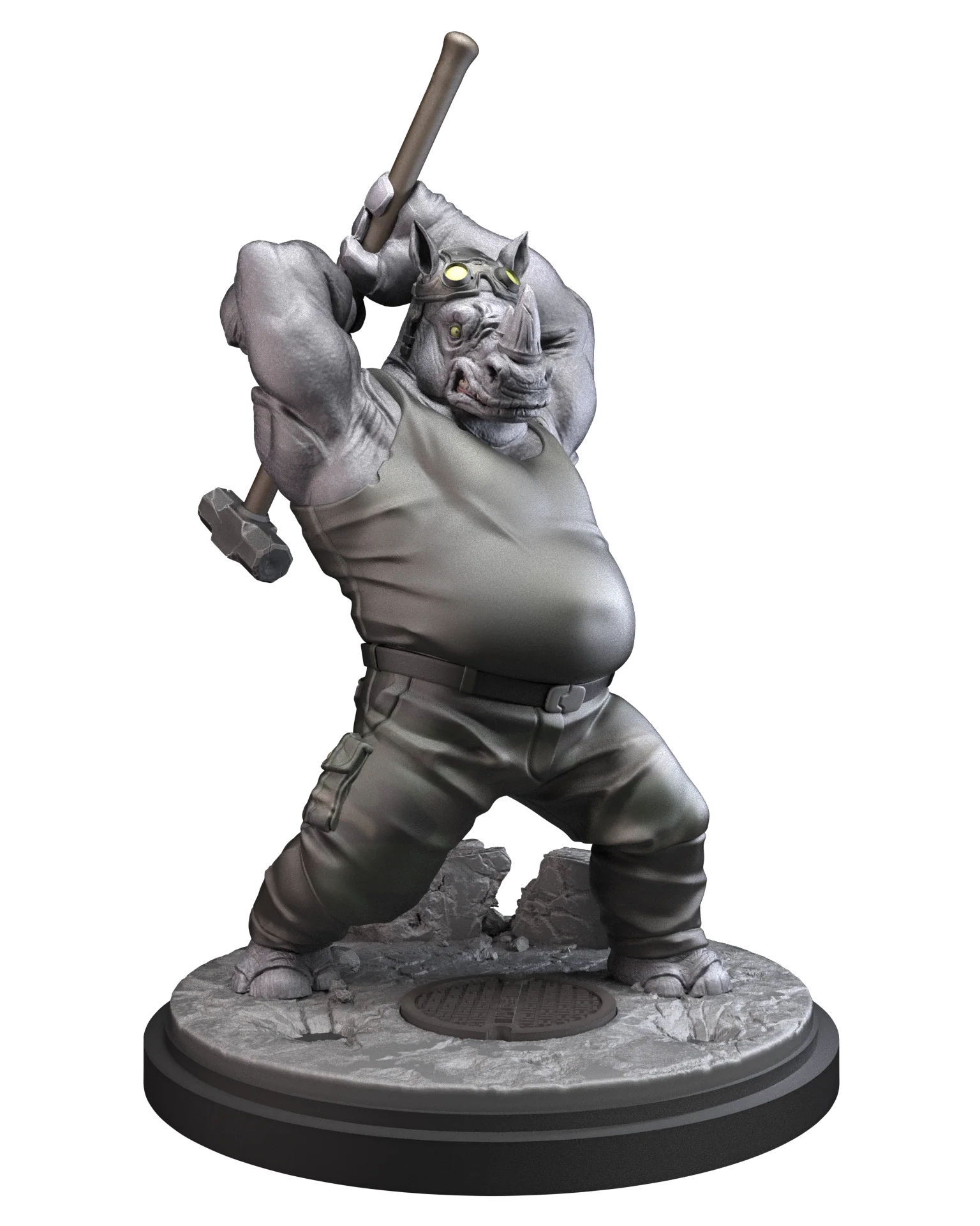 Rhinosaur | Heroes | Sci-Fi Miniature | C27 Studio