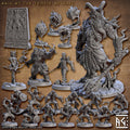 Raid on the Temple of Ifrit Miniatures (Full Set) | Fantasy D&D Miniature | Artisan Guild