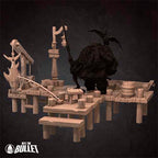 Port Scenery | Bullet Town Fishing Village | Bite the Bullet