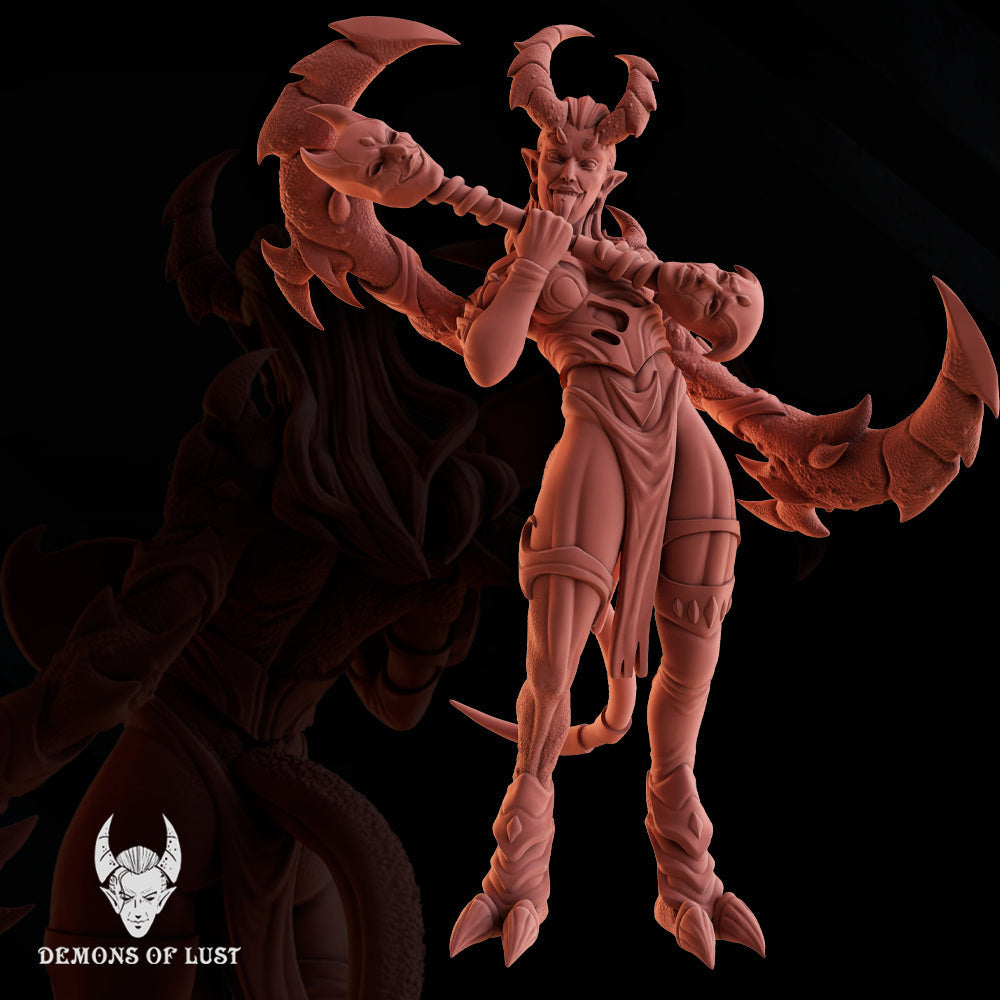 Mask of Lust | Demons of Lust | Grimdark Miniature | DakkaDakka