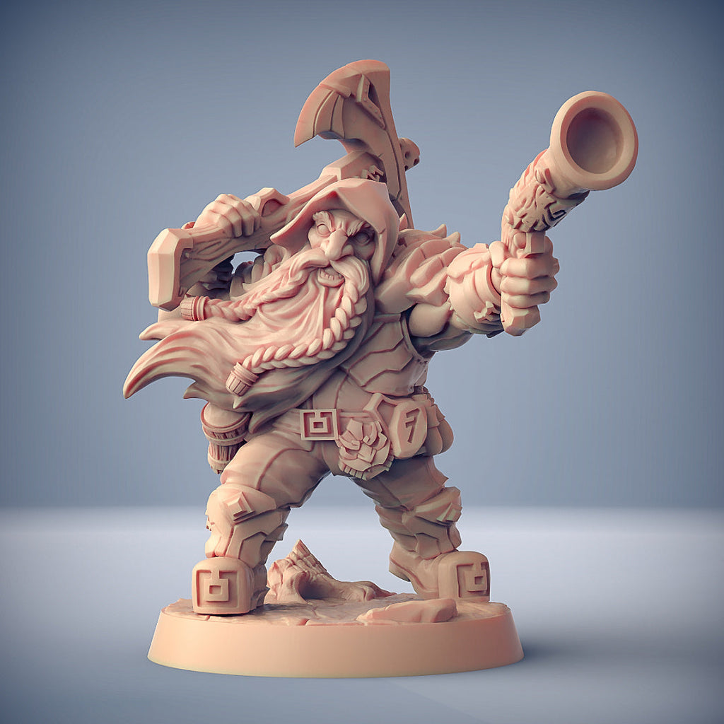 Dwarven Oathbreaker Miniatures (Full Set) | Fantasy D&D Miniature | Artisan Guild