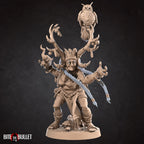 Amazon Woman Miniatures | Fantasy Miniature | Bite the Bullet