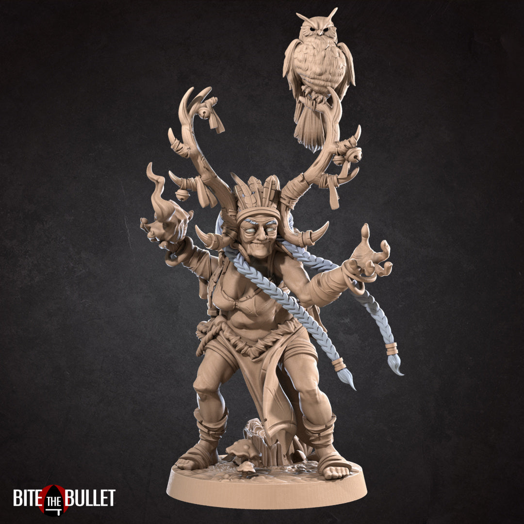 Amazon Woman Miniatures | Fantasy Miniature | Bite the Bullet