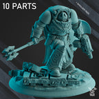 Lord Master Brother Agemo | Scylla Legion | DakkaDakka | Sci-Fi Grimdark Wargaming Miniature 28mm 32mm