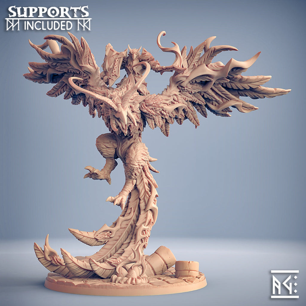 Malor & Arcanix | Eye-Cult Gryphkin | Fantasy D&D Miniature | Artisan Guild