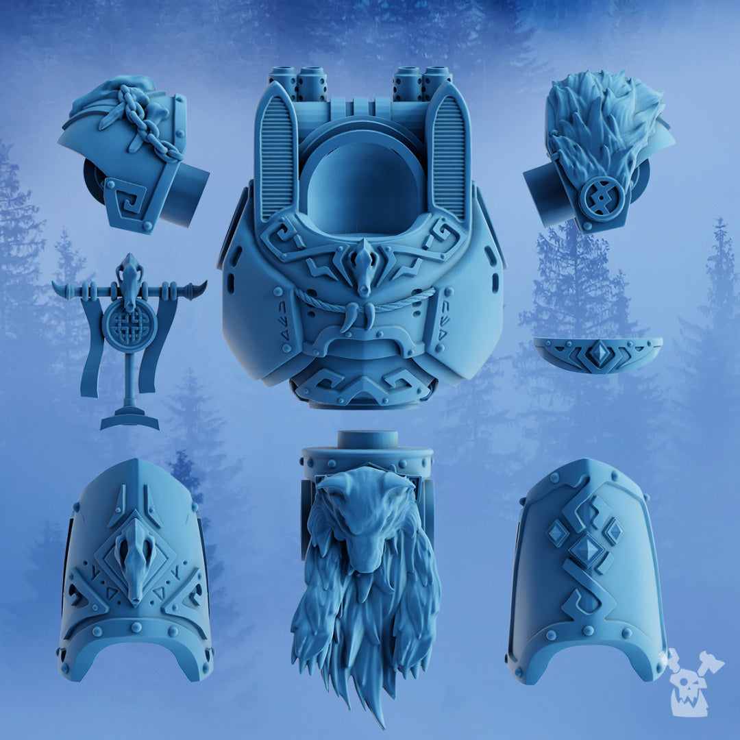 Ancient Stormdread Conversion Kit | Storm Bringers | DakkaDakka | Sci-Fi Grimdark Wargaming Miniature 28mm 32mm