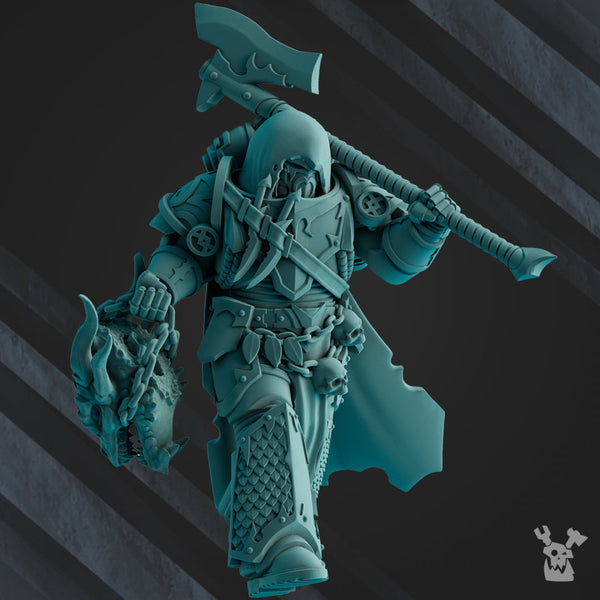 Battle Brother Beast Hunter | Scylla Legion | DakkaDakka | Sci-Fi Grimdark Wargaming Miniature 28mm 32mm