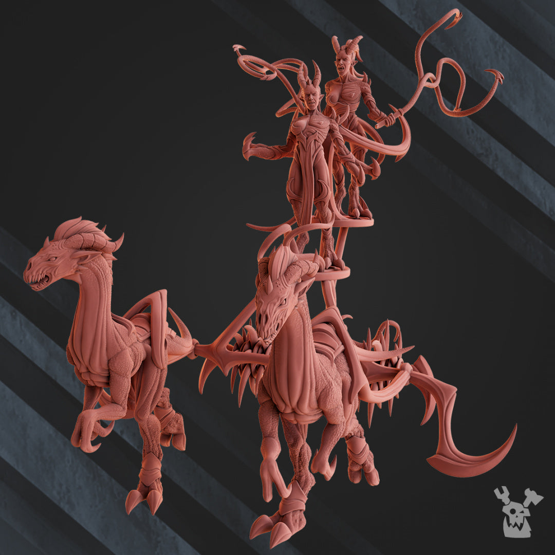 The Chariot of Lust A | Demons of Lust | Grimdark Miniature | DakkaDakka