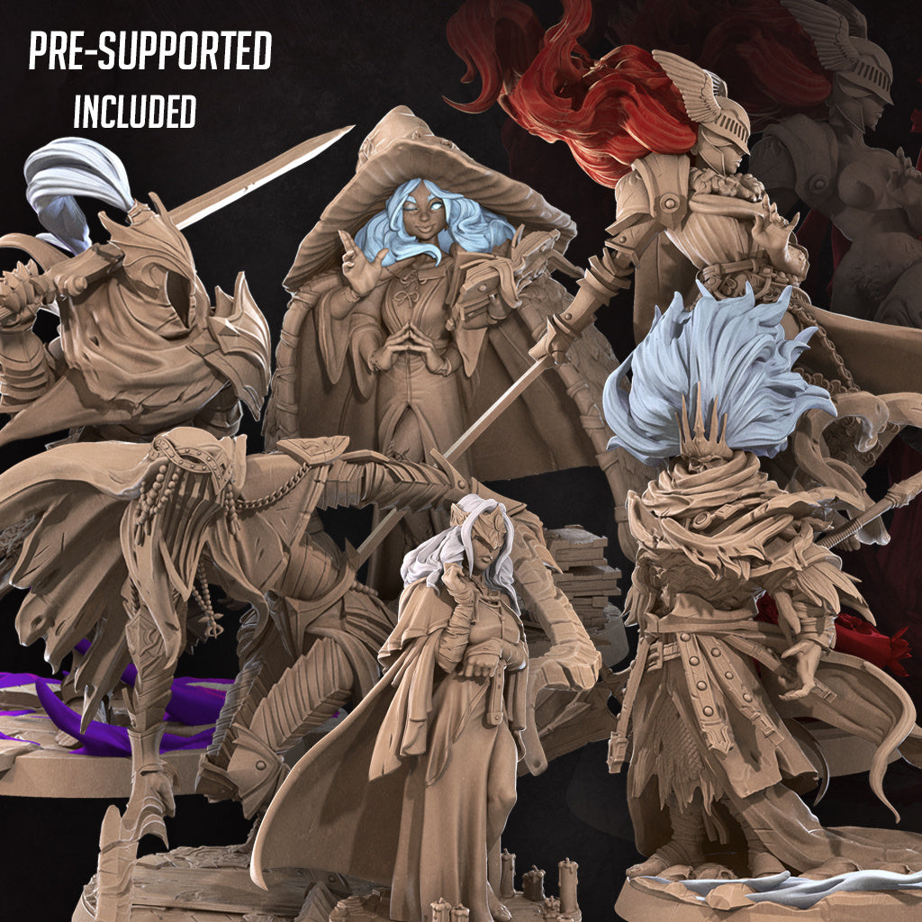 Bullet Souls Miniatures (Full Set) | Fantasy Miniature | Bite the Bullet