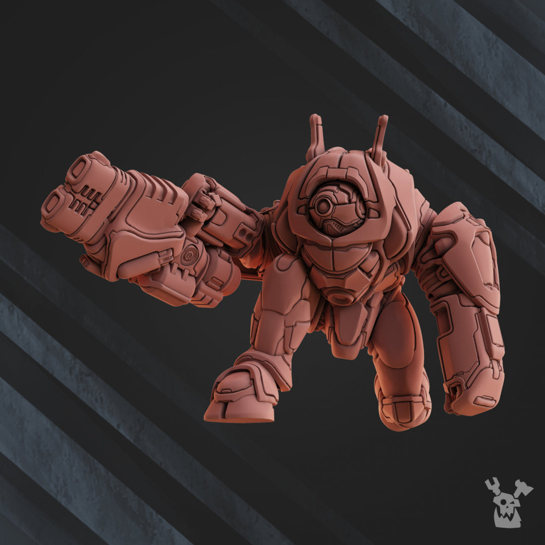 Cyber-ghosts Squad | Greater Good | DakkaDakka | Sci-Fi Grimdark Wargaming Miniature 28mm 32mm