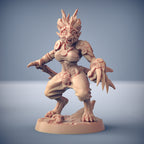 Headhunter Miniatures | Rakshakin Headhunter | Fantasy D&D Miniature | Artisan Guild