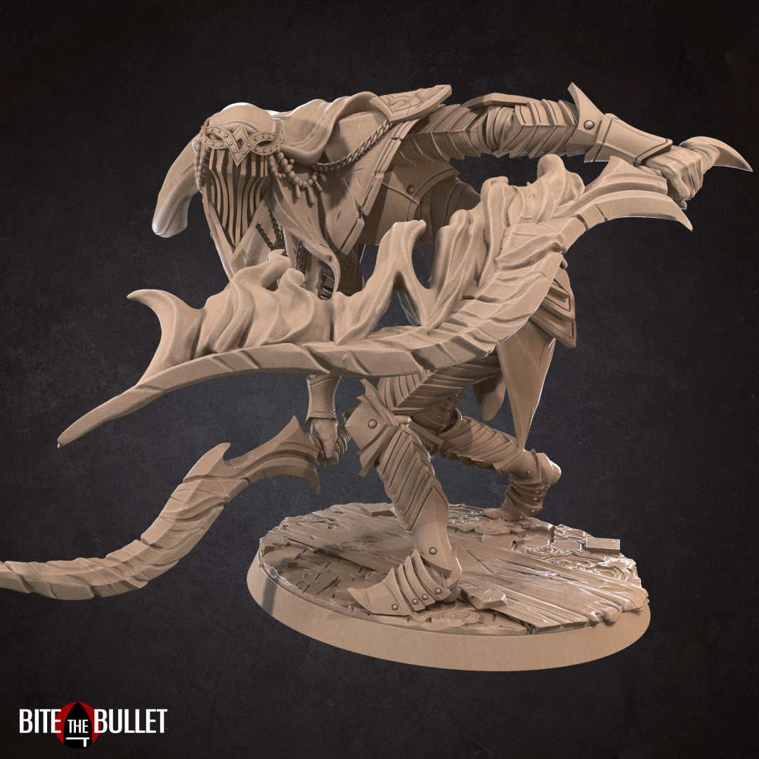 Eemma (Flaming) | Bullet Souls | Fantasy Miniature | Bite the Bullet