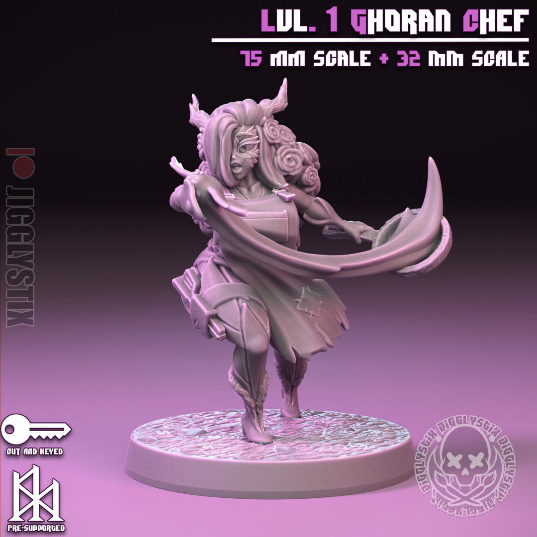 Lvl 1 Noob Party | Pin-Up Statue Fan Art Miniature Unpainted | Jigglystix