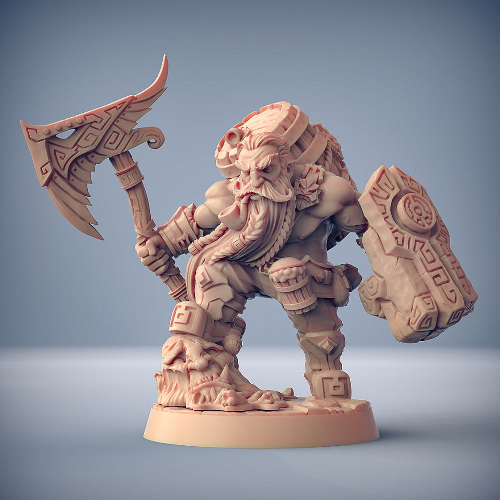 Dwarven Oathbreaker Miniatures (Full Set) | Fantasy D&D Miniature | Artisan Guild