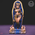 Bastet the Egyptian Cat Goddess A | Pin-Up Statue Fan Art Miniature Unpainted | Jigglystix