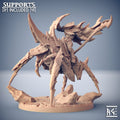 Hiro Dustwalker on Battle-Prawn | Scourgeland Survivors | Fantasy D&D Miniature | Artisan Guild
