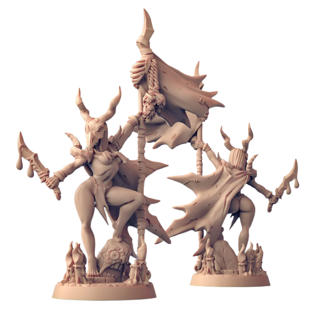 Kobold Plague Queen Ishtarra Pin-Up | Plague-Mine Kobold | Artisan Guild | [Multi-Listing]