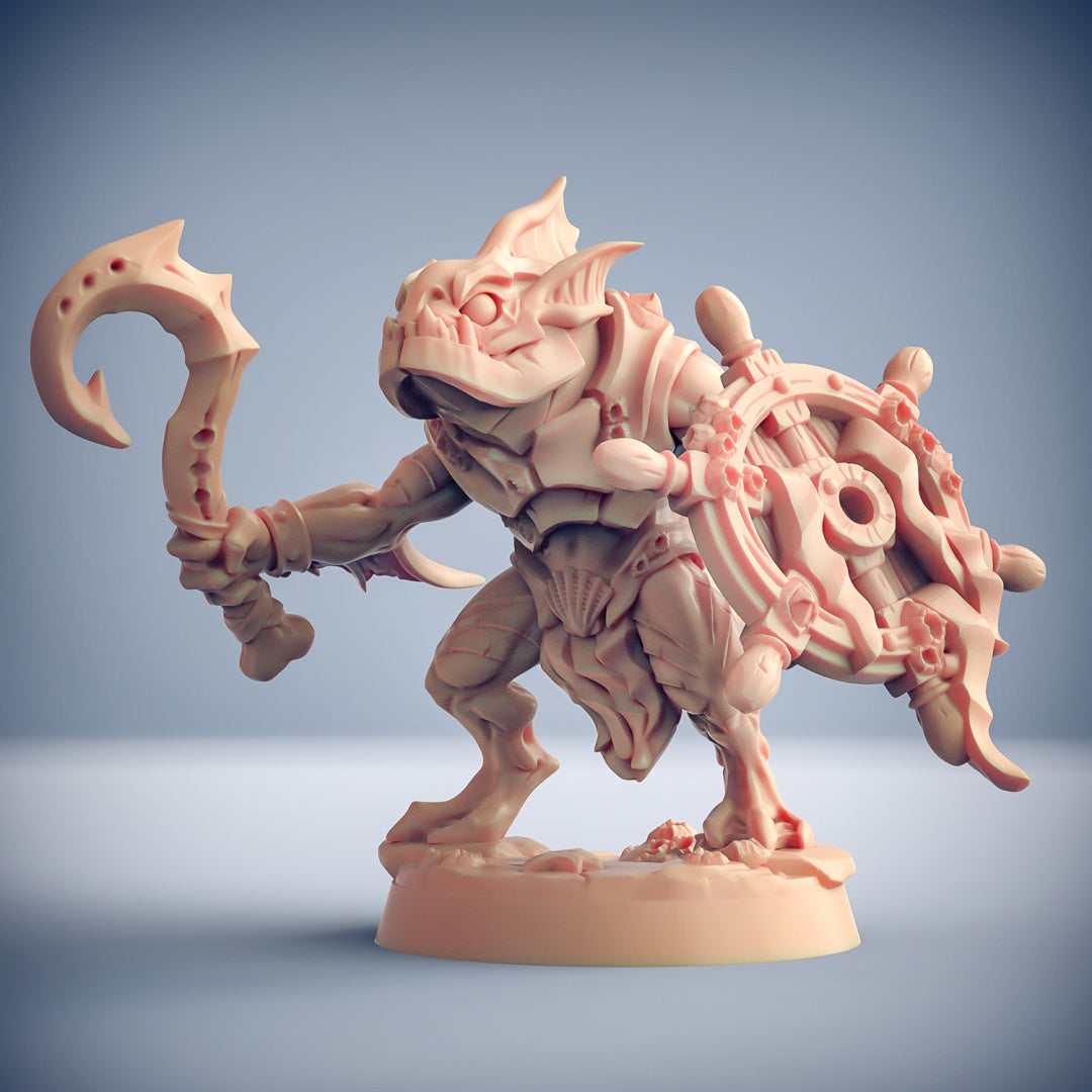 Jurakin D | Death-Tide Jurakins | Fantasy D&D Miniature | Artisan Guild