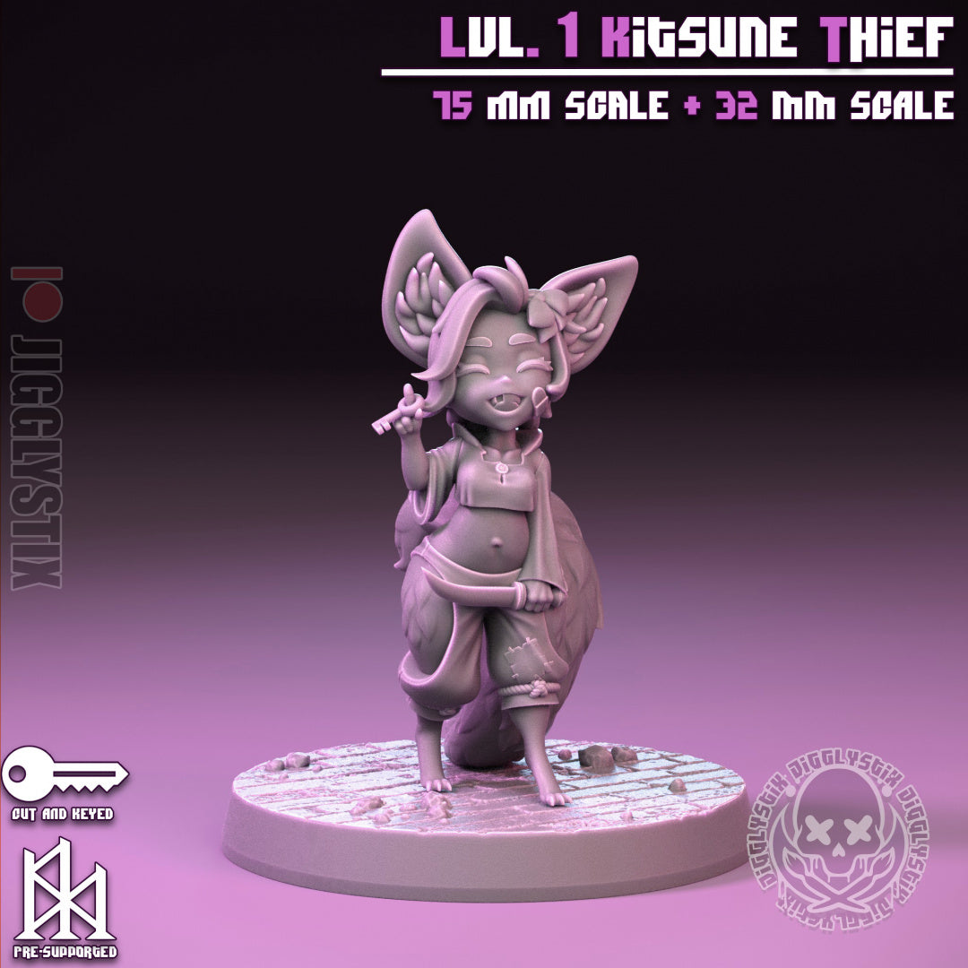 Lvl 1 Noob Party | Pin-Up Statue Fan Art Miniature Unpainted | Jigglystix