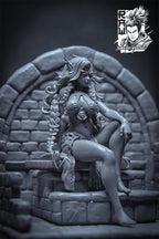 Kizandi | Pin-Up Statue Fan Art Miniature Unpainted | Ronin Arts Workshop