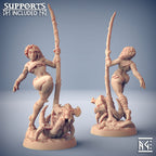 Scourgeland Survivor Miniatures (Full Set) | Fantasy D&D Miniature | Artisan Guild