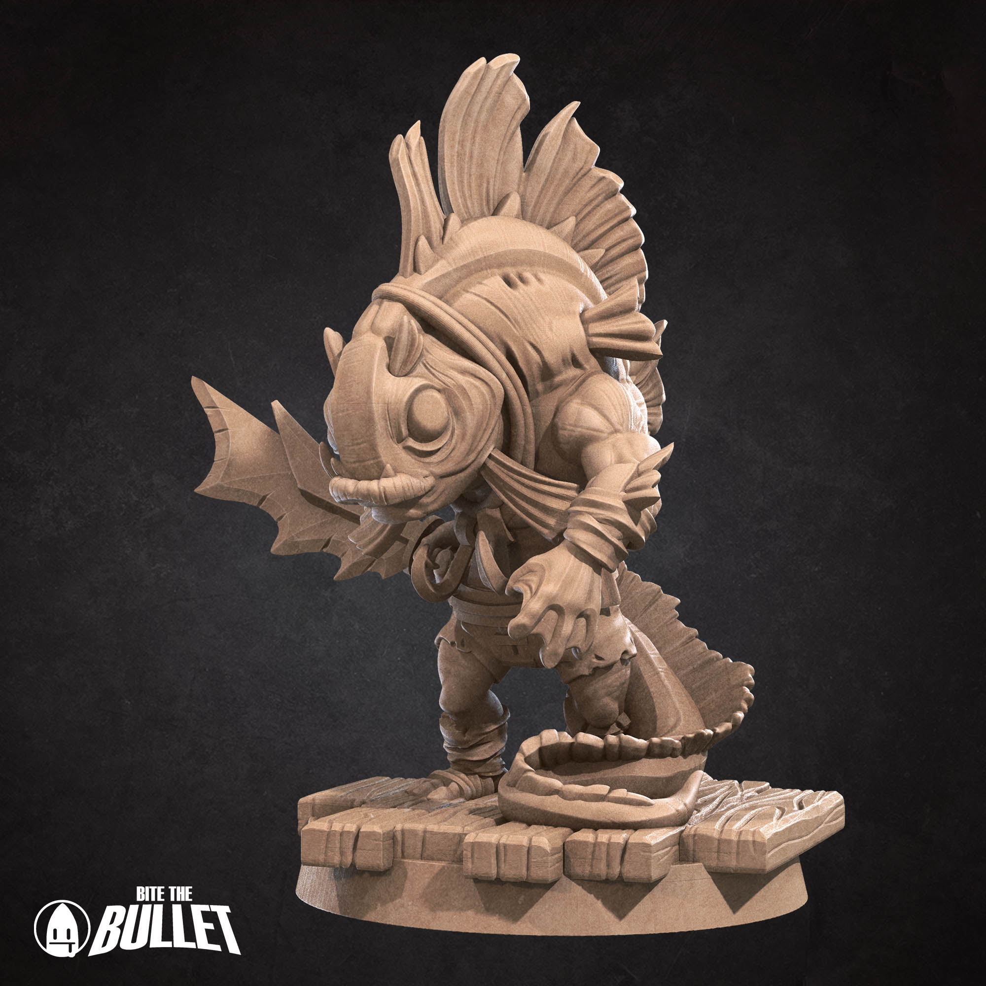 Bullet Town Fishing Village Miniatures | Fantasy Miniature | Bite the Bullet