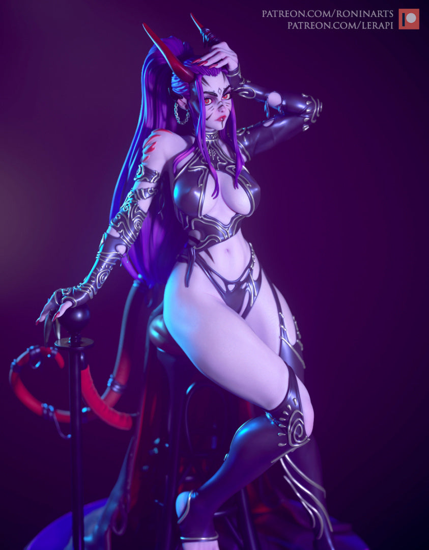 Lucille | Pin-Up Statue Fan Art Miniature Unpainted | Ronin Arts Workshop